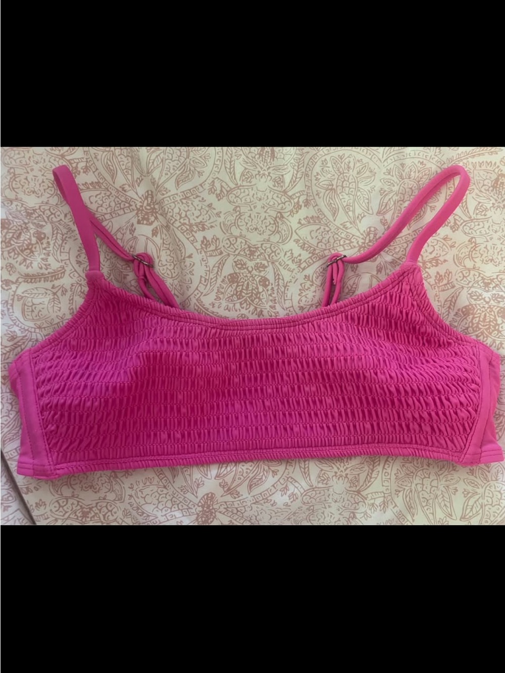 wild fable Hot Pink bathing suit top